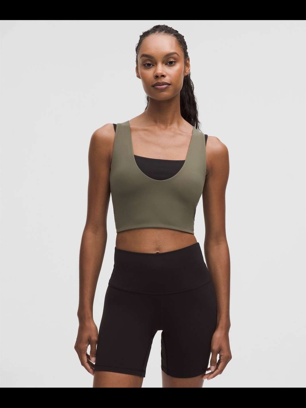 Lululemon M Bend This Scoop and Cross Bra *Light Support, A-C Cups M=8 - Picture 2 of 8